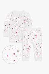 Shooting Star Organic Long Sleeve Pajama Set